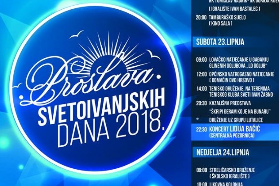 Proslava Svetoivanjskih dana 2018.