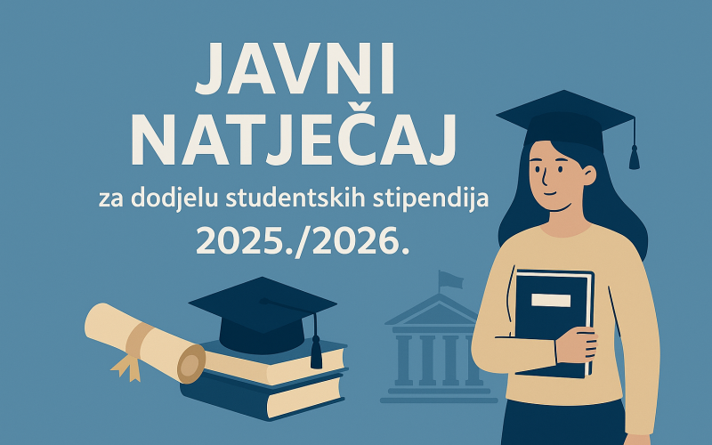 Pročitaj više o Javni natječaj za dodjelu studentskih stipendija Općine Sveti Ivan Žabno